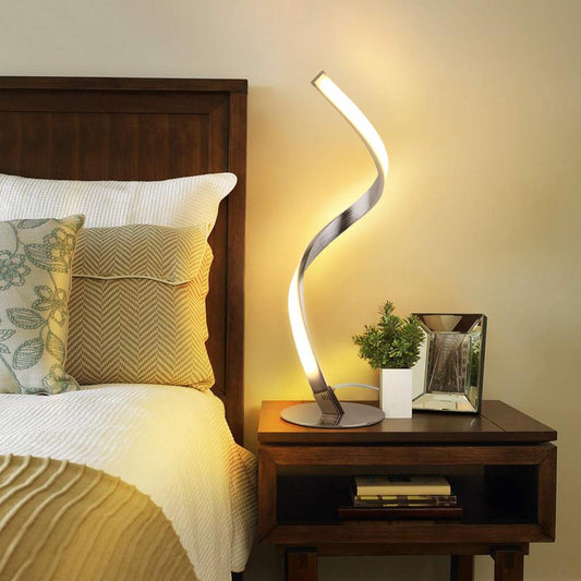 LIMITLZ™ Spiral Aura LED Lamp | Dimmable Ambient Night Light