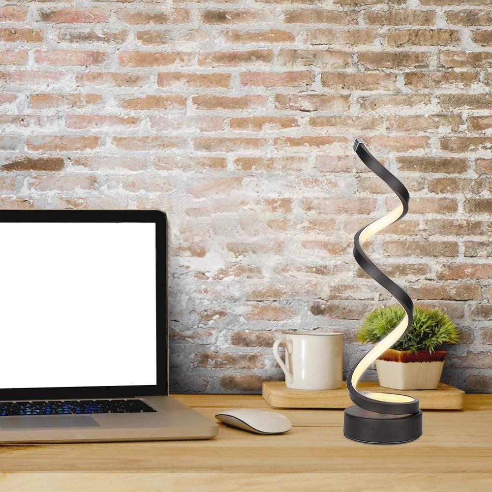 LIMITLZ™ Spiral Aura LED Lamp | Dimmable Ambient Night Light
